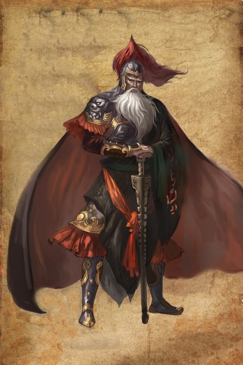 闻仲by 火云玄帝_插画_绘画艺术 翼狐网(原翼虎网)