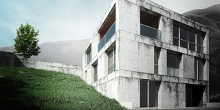 VRay for SketchUp建筑日景表现