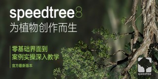 《為植物創作而生》SpeedTree 8零基礎到案例植物專攻手冊