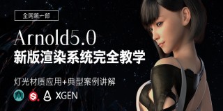 新版Arnold5.0 for maya—渲染系统教学【灯光材质应用+典型案例讲解】