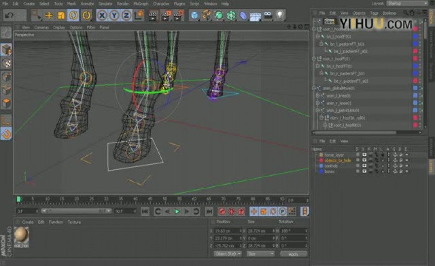 ʱ2121_Building_animation_controls_for_the_front_legs