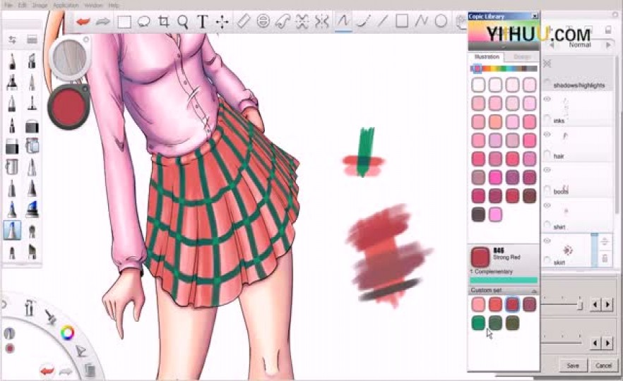 ʱ2222_Adding_additional_color_and_value_to_the_skirt