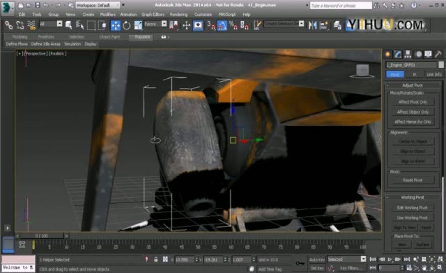 ʱ4141 Modifying pivots in 3ds Max