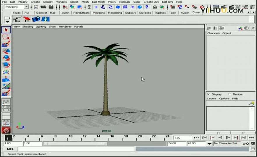 ʱ1010. Rigging the tree for interactive deformation