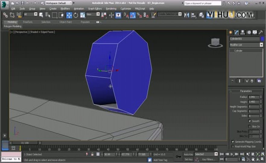 ʱ707.Using a cylinder for box modeling methods