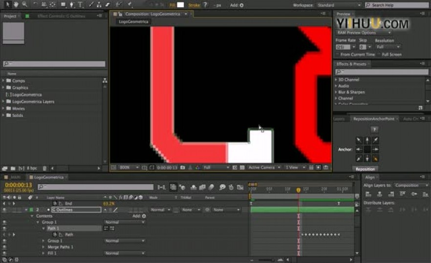 ʱ2020 - Animating the logo and rendering the video file Tu
