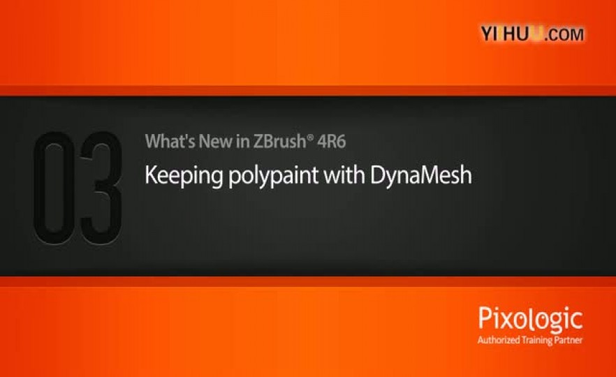 ʱ303.Keeping polypaint with DynaMesh