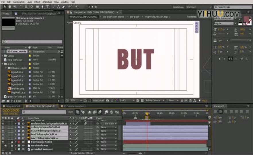 ʱ2121.Animating 3D text using a camera to follow speech