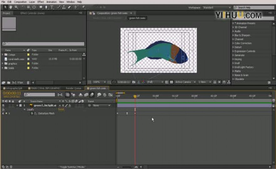 ʱ808.Rendering the fish animation and importing to loop