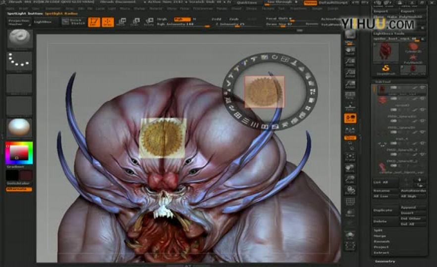 ʱ278278.ʹþ۹ƺPolypainting Zbrush3