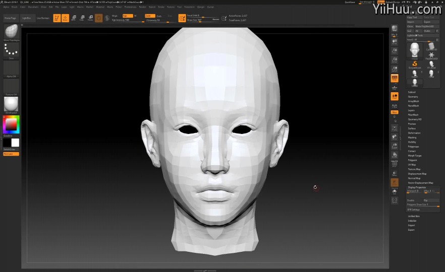 02:Head modeling(2)