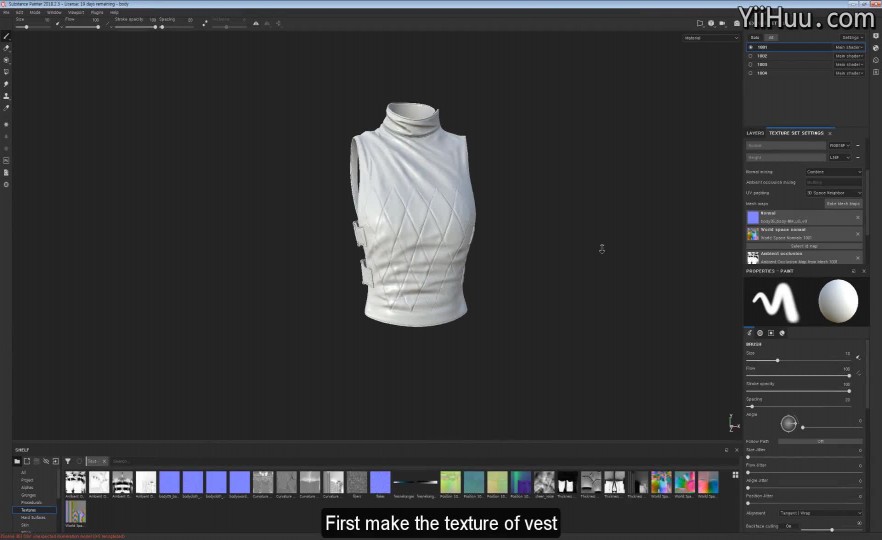 17:Substance painter for body texturing(2)