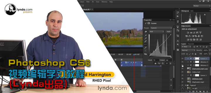 Photoshop CS6 Ƶ༭ѧϰ̳(LyndaƷ)