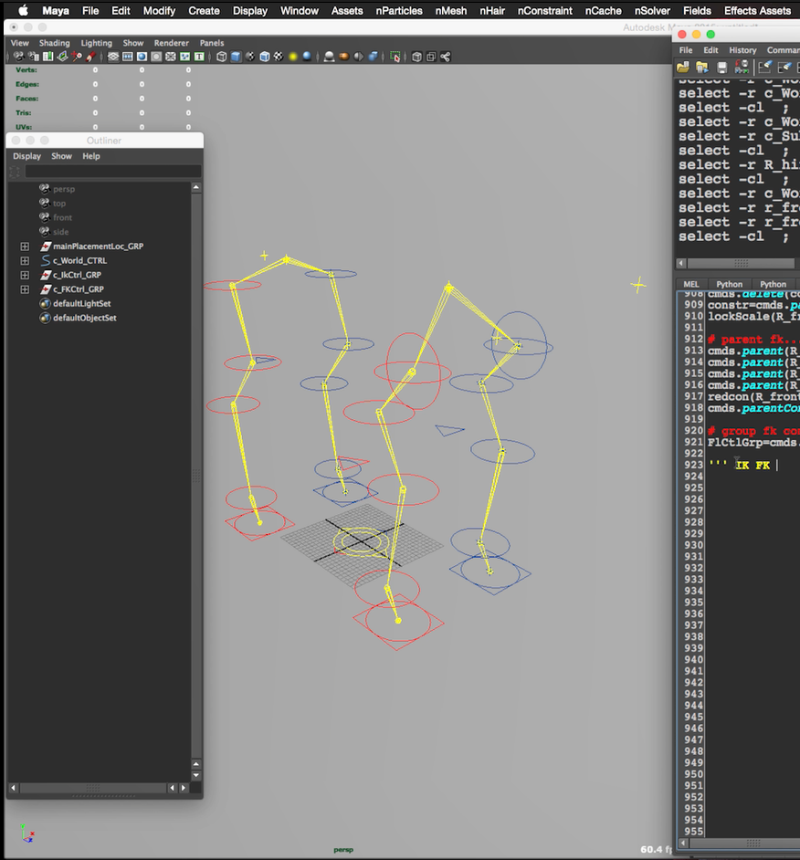 wingfox|Maya Python Quadruped Autorig Tutorial_Yiihuu.cc